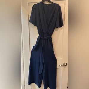 Elegant Navy Blue Jumpsuit